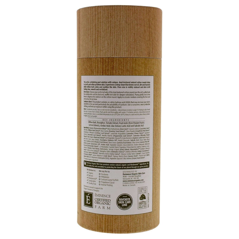 Eminence Organic Skincare Exfoliating Peel Clear Skin Willow Bark, 1.7 Ounce Multi-Color 919Epclr/Em