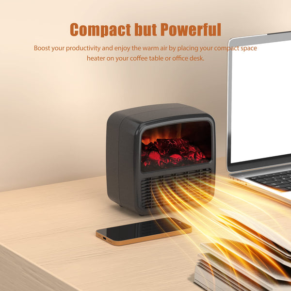 Electric Space Heater For Indoor Use Desktop High-power Fast-heating Small Heater Winter Air Heater